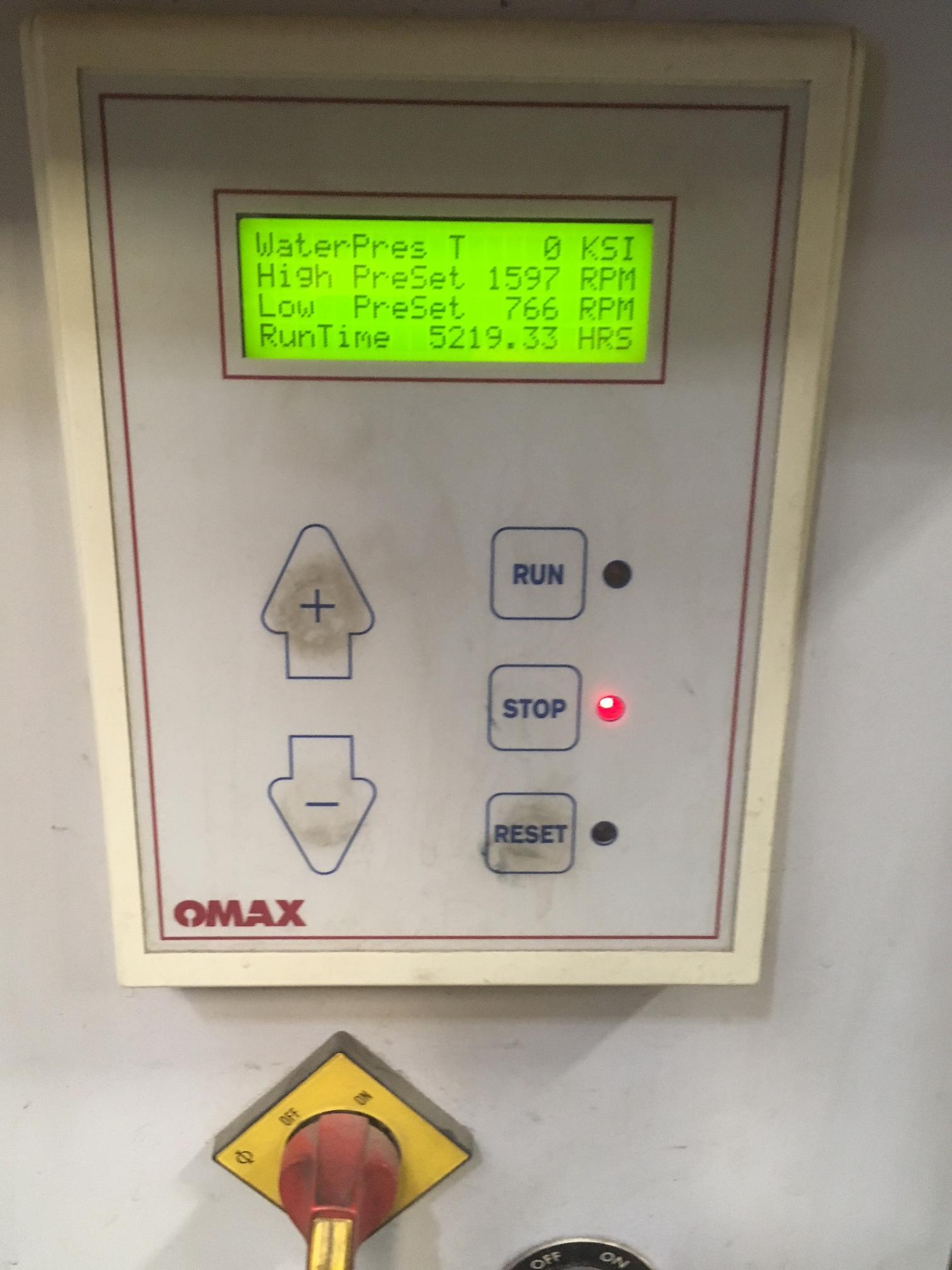 2006 Omax 55100 Waterjet Cutting System (#1919)